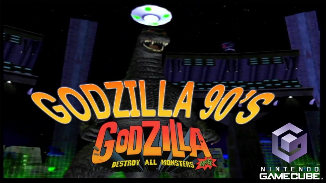 Godzilla: Destroy All Monsters Melee - версия для Gamecube (Godzilla 90-х)