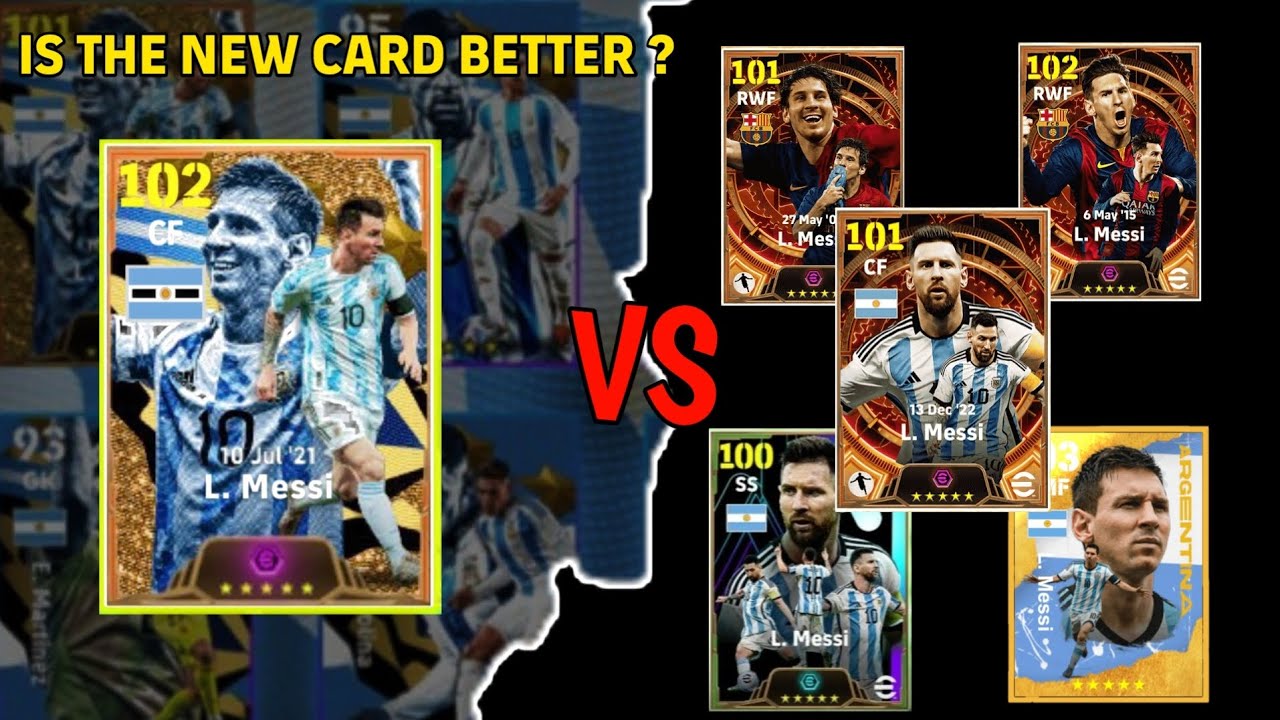 НОВЫЙ набор карточек Месси из Аргентины против 5 лучших карточек Месси | Сравнение карточек Месси...
