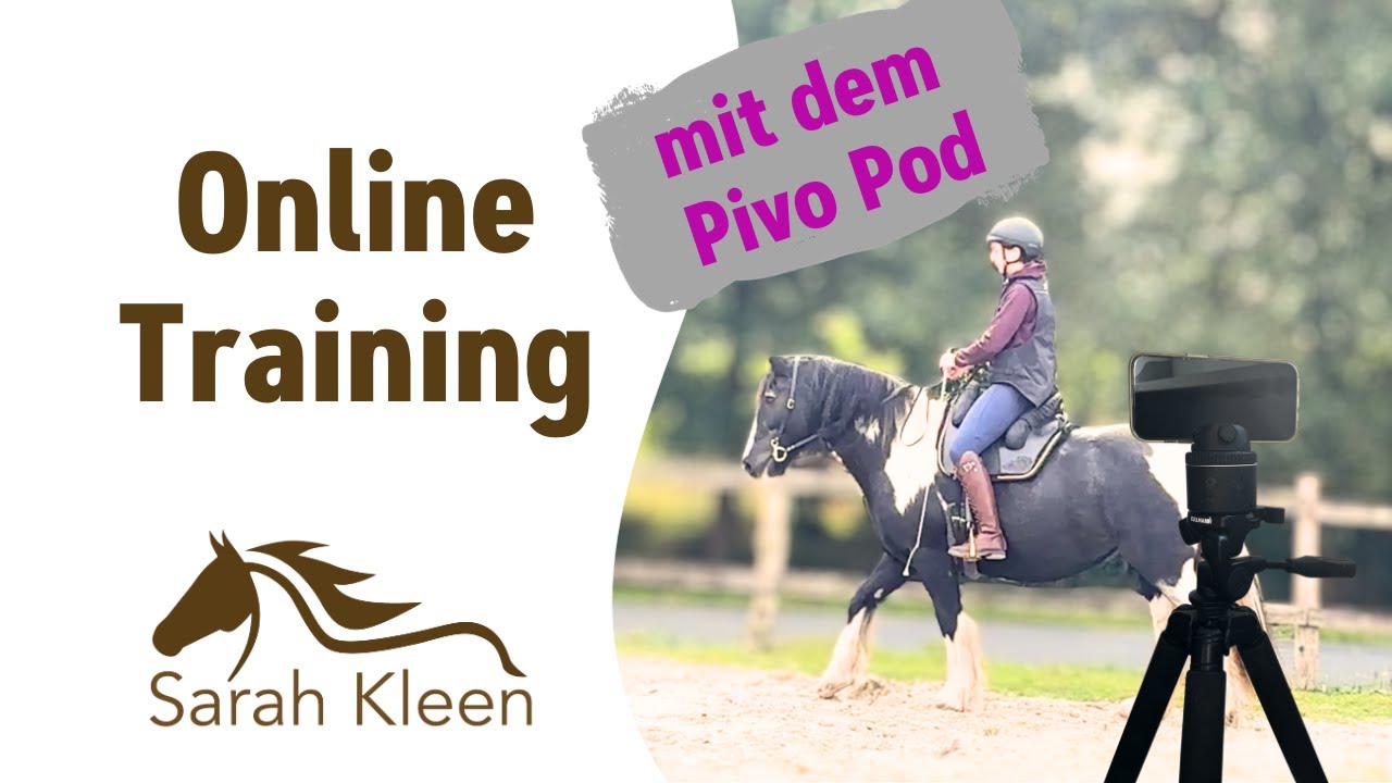 So einfach funktioniert es!⎮Online Reitunterricht mit Pivo Pod Silver⎮ Online Training