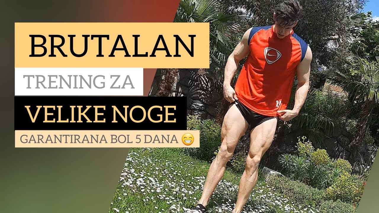 Brutalan trening nogu! 10000 KG CUCANJ! #nochickenlegs