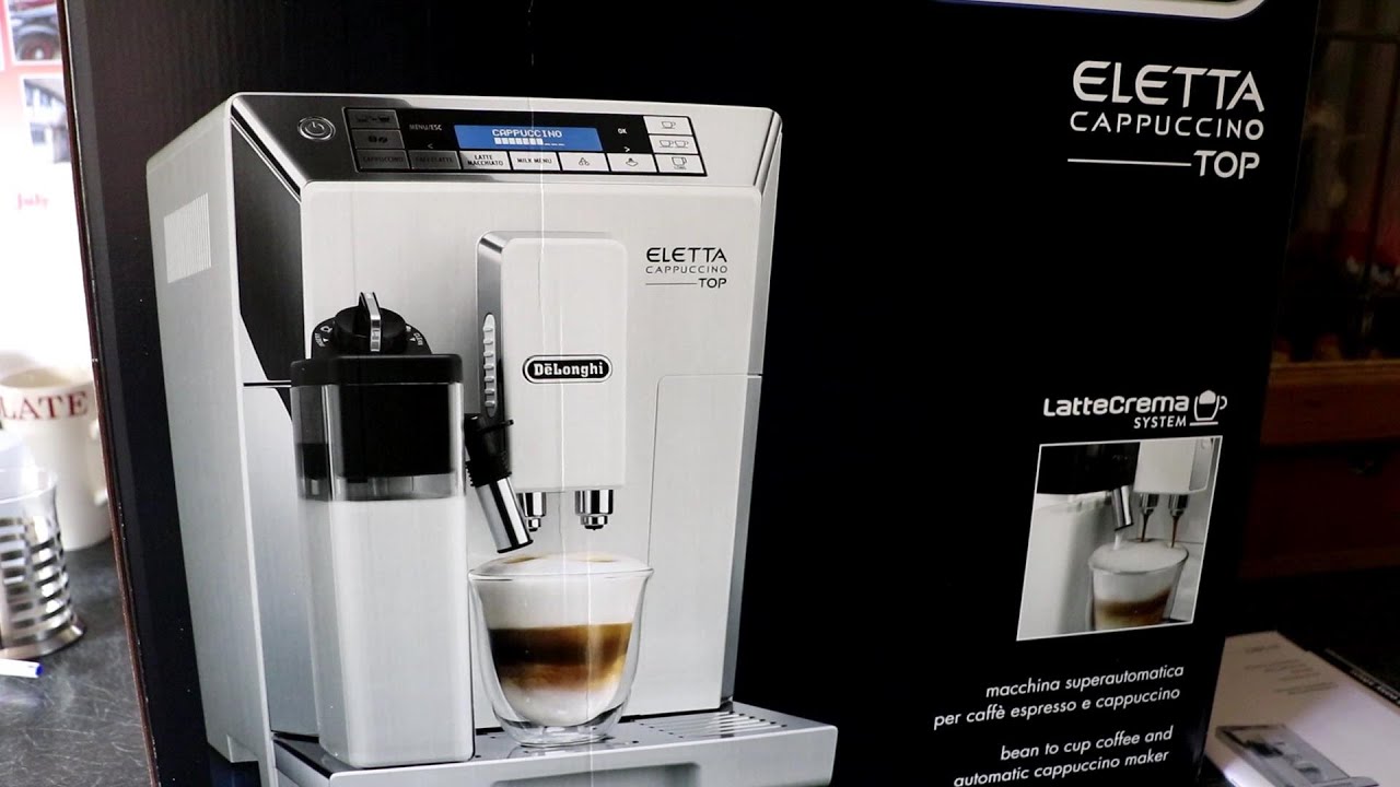 Кофемашина Delonghi Eletta Cappuccino Top куплена во время карантина из-за COVID-19 для работы на...