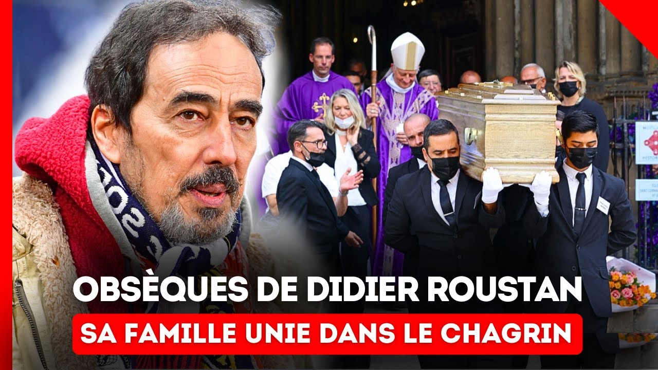 Obsèques de Didier Roustan : Sa compagne et ses enfants unis dans le chagrin