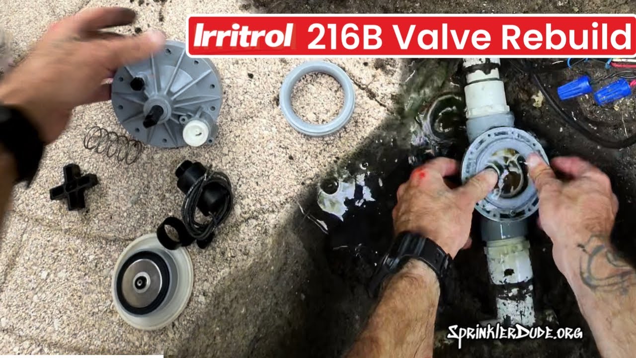 How to Rebuild an Irritrol 216B Sprinkler Valve
