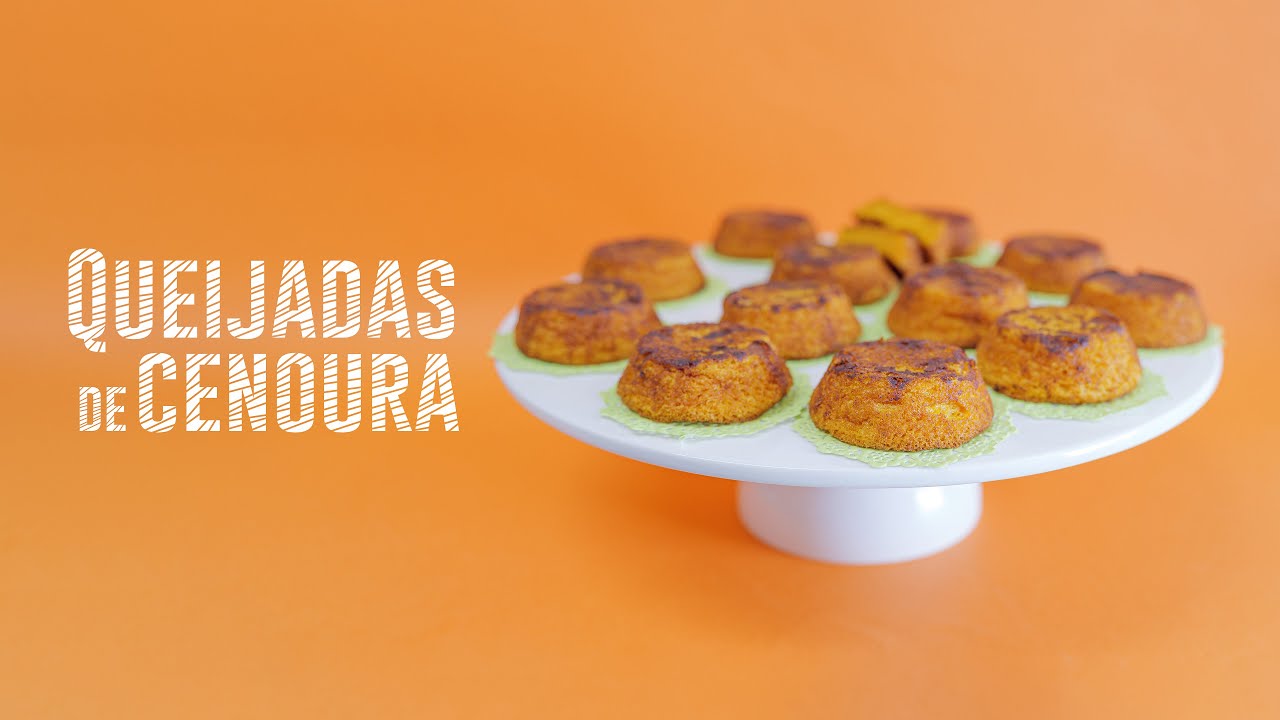 Queijadas de Cenoura