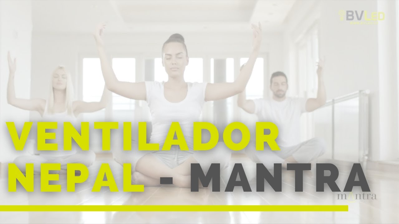 Ventilador de techo Nepal de Mantra - BVLed Iluminacion led -