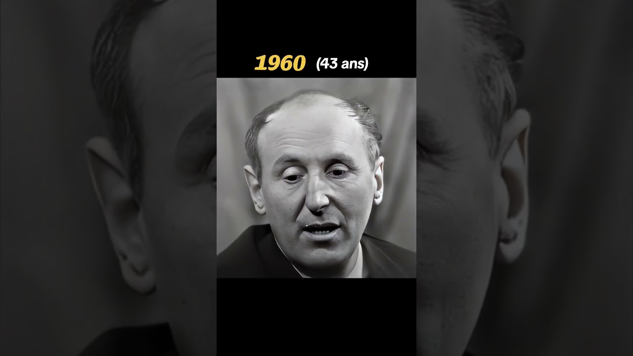 Évolution de Bourvil (1945-1970)