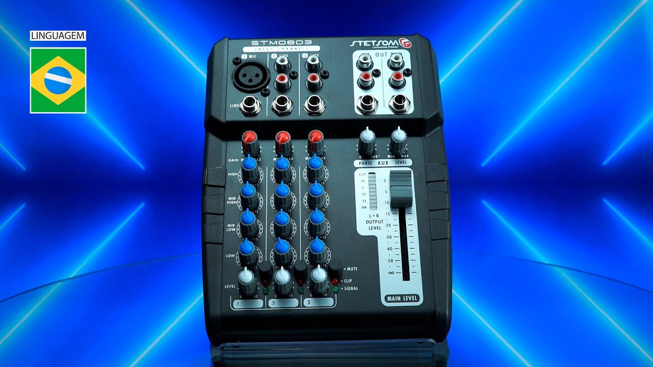 STM0803 - Mesa de Som Automotivo - STETSOM