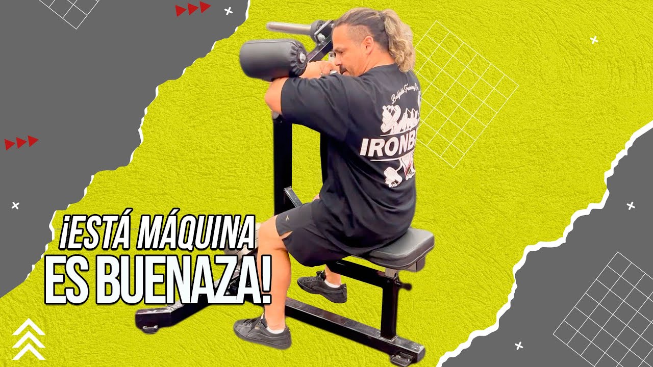 ¡Está máquina de hombros es buenaza!