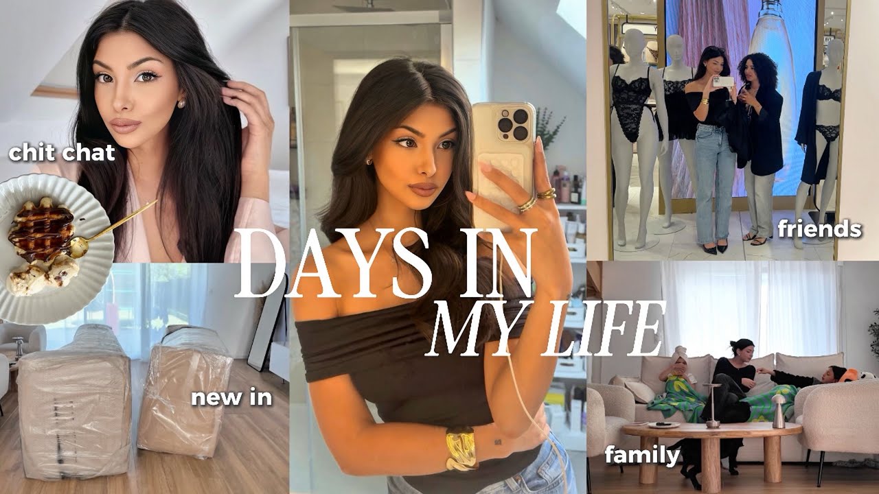 VLOG ON L'A REÇU !! Friends, Chit Chat Make Up & Mom Life - Lisa Ngo