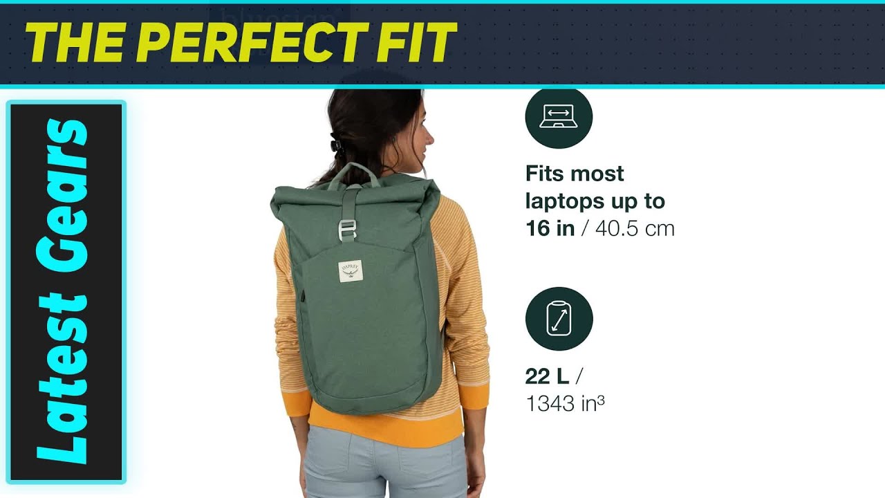 Рюкзак Osprey Arcane Roll Top: именно тот рюкзак для поездок на работу, который вам нужен!