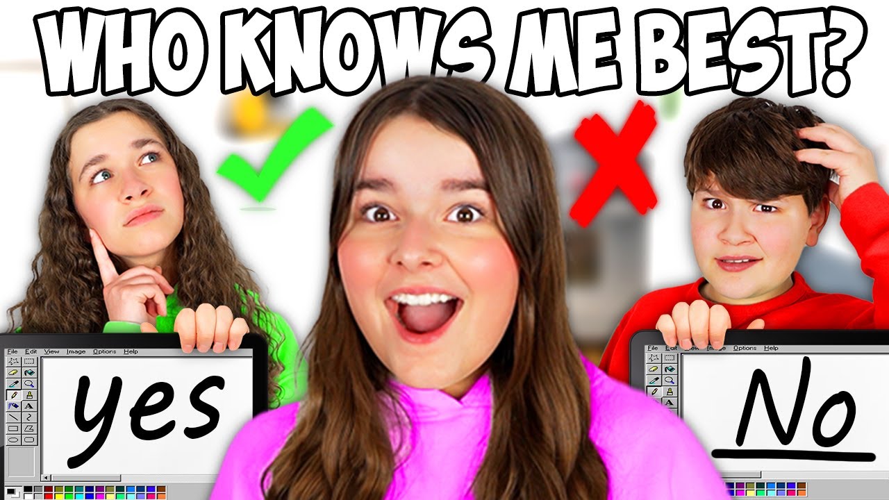 WHO knows MADDY the BEST?!