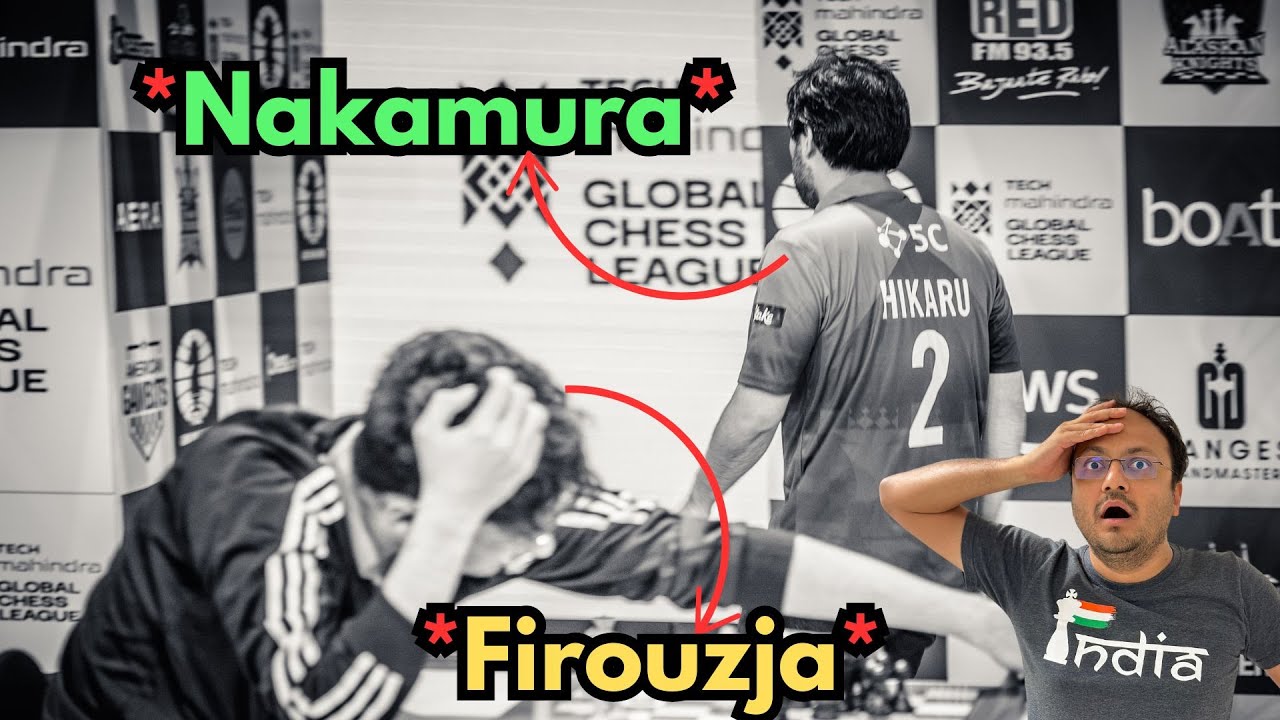 The most shocking blunder of Alireza's chess career | Firouzja vs Nakamura | Global Chess League