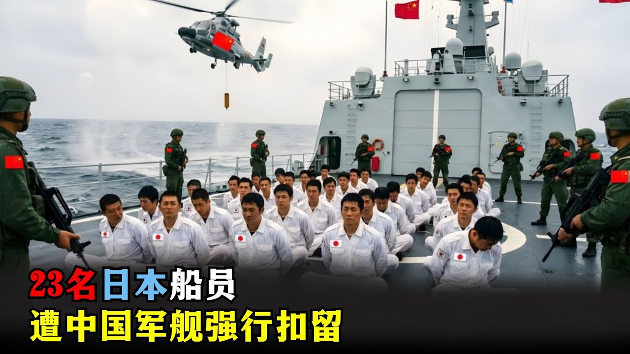 尖阁爆发紧张对峙！23名日本船员遭中国军舰强行扣留