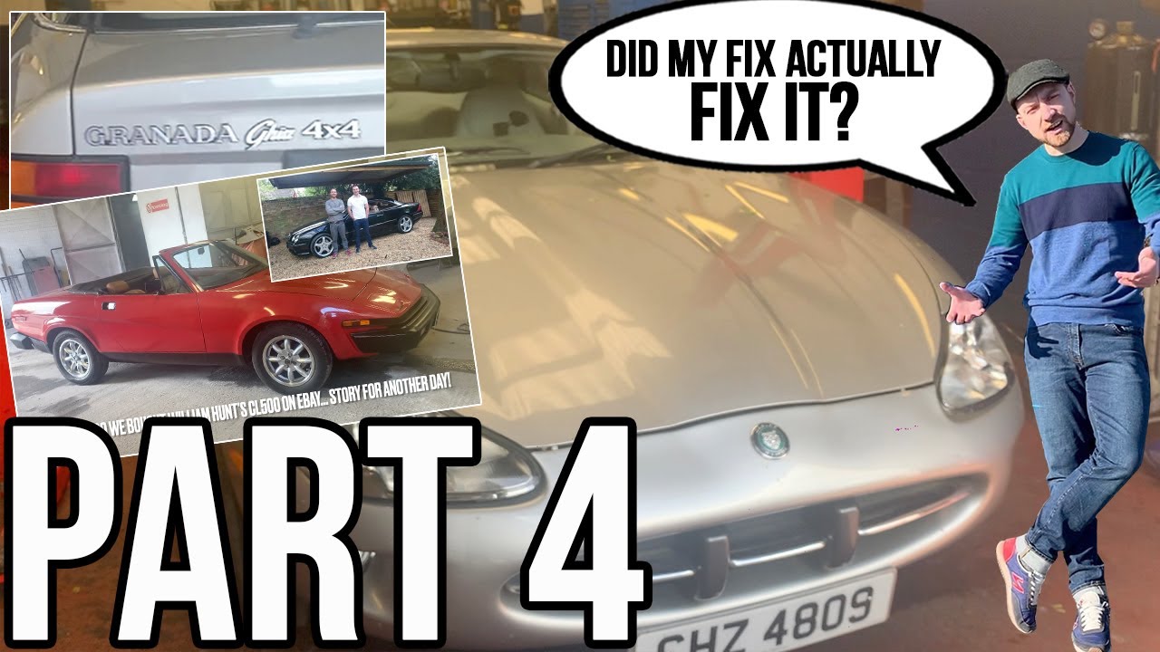 Cheap Jaguar XK8 Part 4 - Did my quick fix work? Garage Verdict