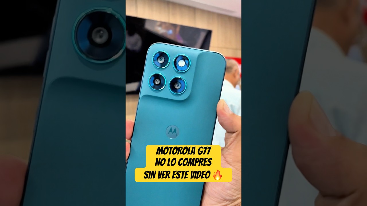 Este es el Motorola G77 de @m@motorolamobilityperul gama media con c&aacute;mara 108MP