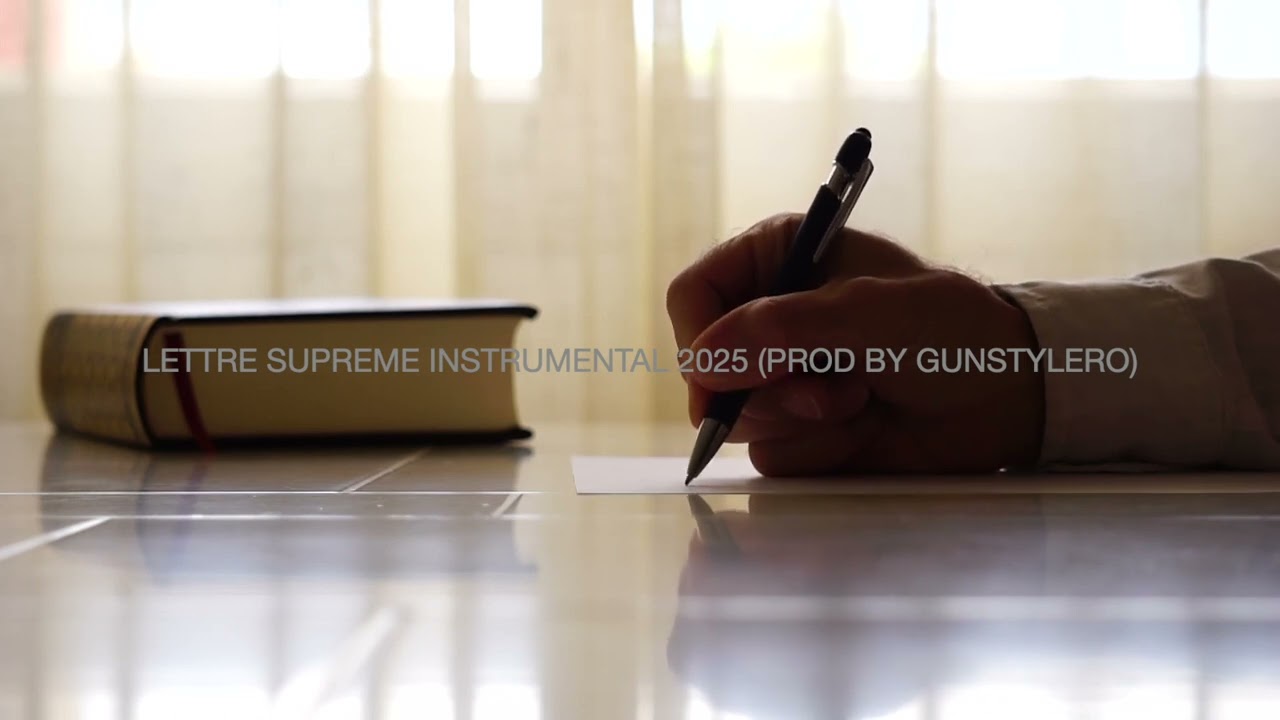 Lettre supreme Instrumental 2025 (Prod by Gunstylero)