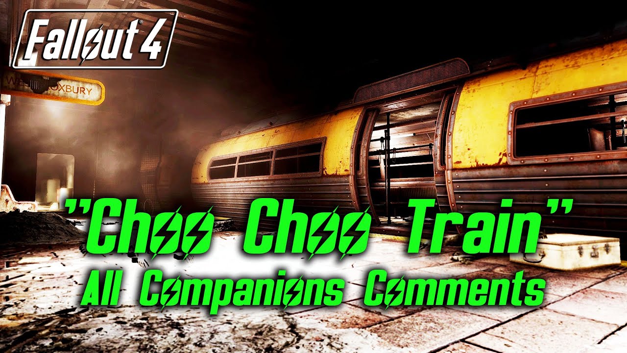 Fallout 4 — «Поезд Choo Choo» — все комментарии спутников + решение головоломки