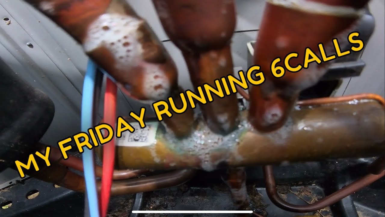 Another Friday running service calls 