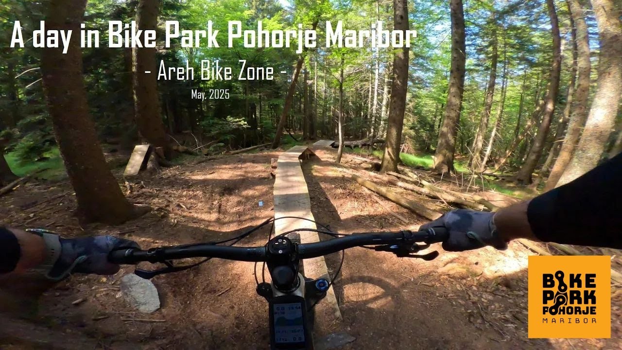 A day in Bike Park Pohorje Maribor - Areh Bike Zone - May, 2025