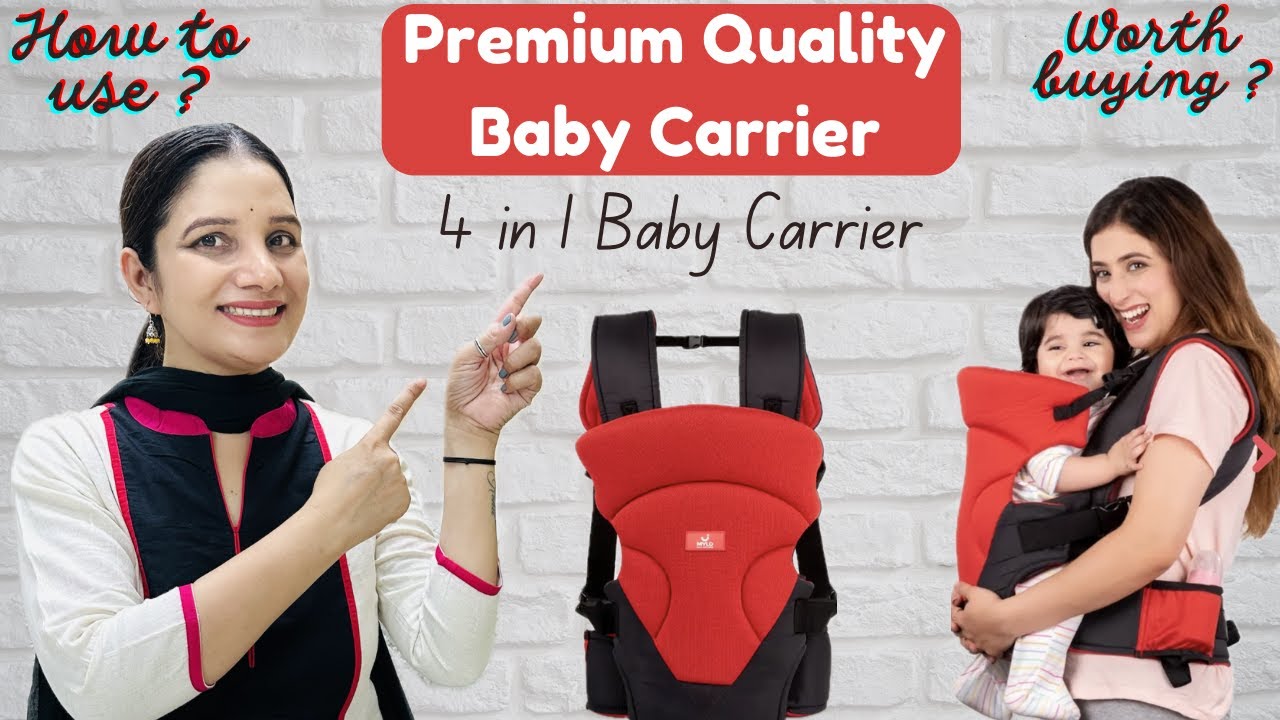 Mylo Baby Carrier | Best 4 in 1 Baby Carrier | Newborn And Infant Baby Carrier