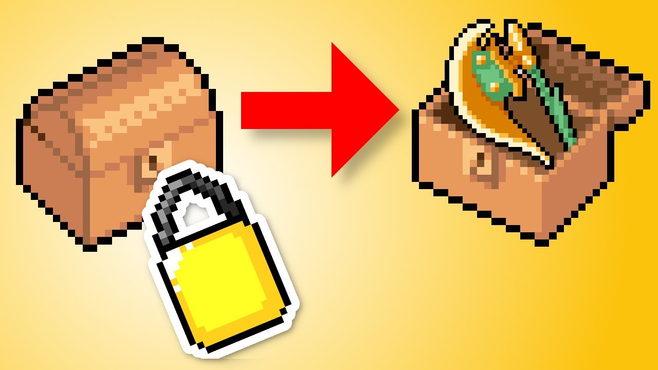 Add a combination lock on your RPG treasure chest (indie game devlog)