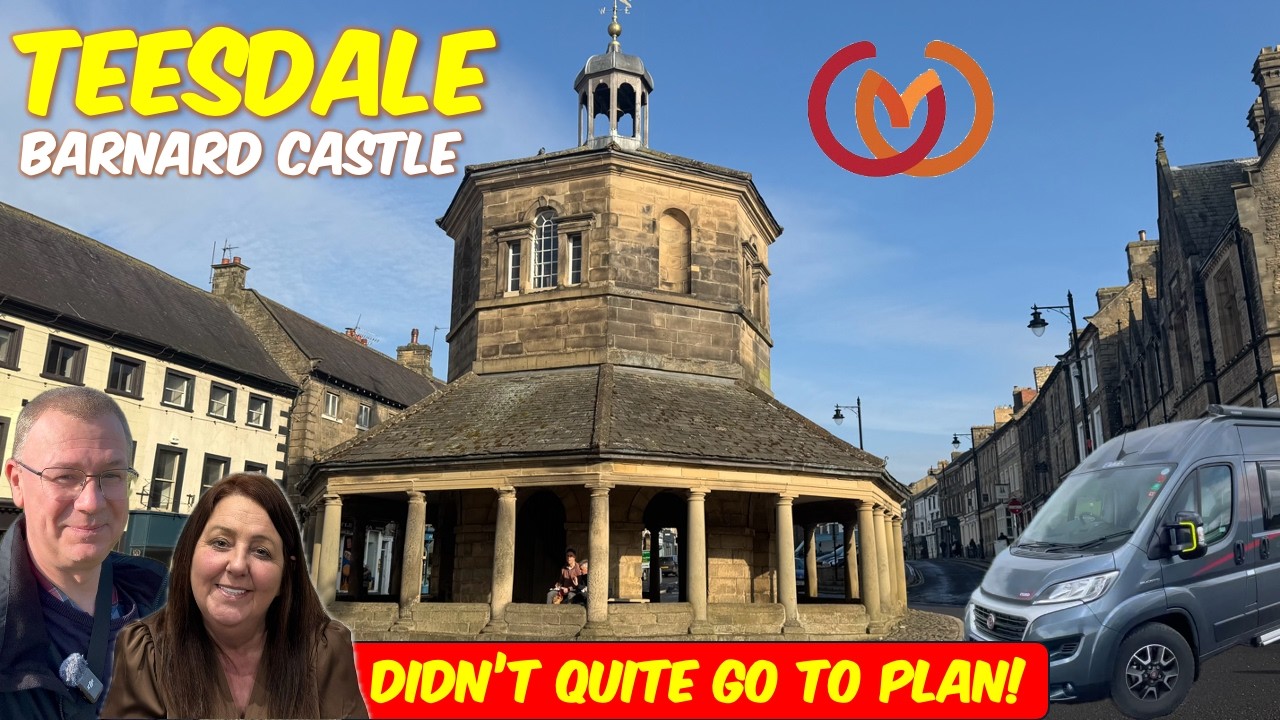 Teesdale Barnard Castle, Bowes Museum & Caravan & Motorhome Club Site