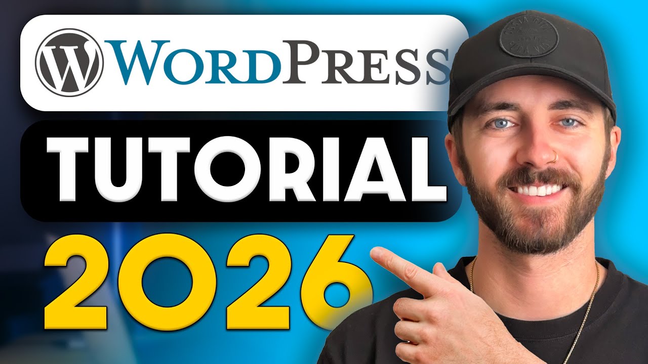 Учебное пособие по WordPress для начинающих (2026) — (Простое пошаговое руководство)