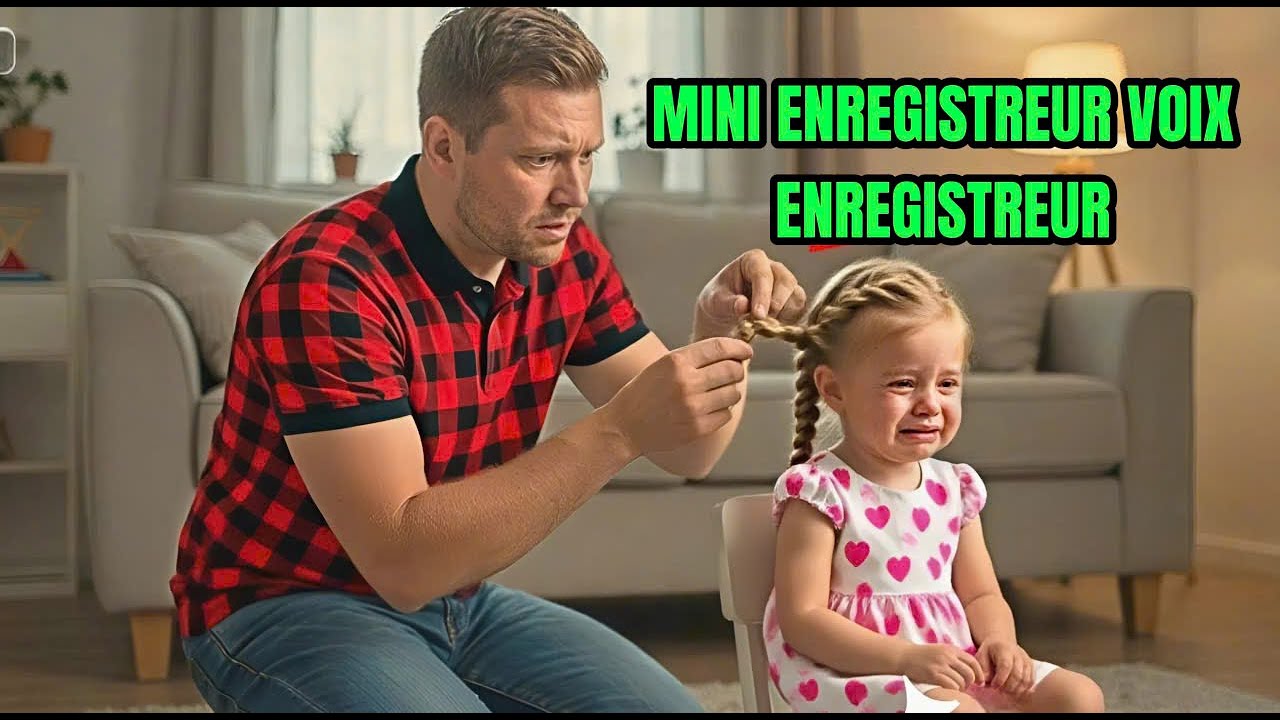 Un père cache un enregistreur dans les cheveux de sa fille… la suite glace le sang