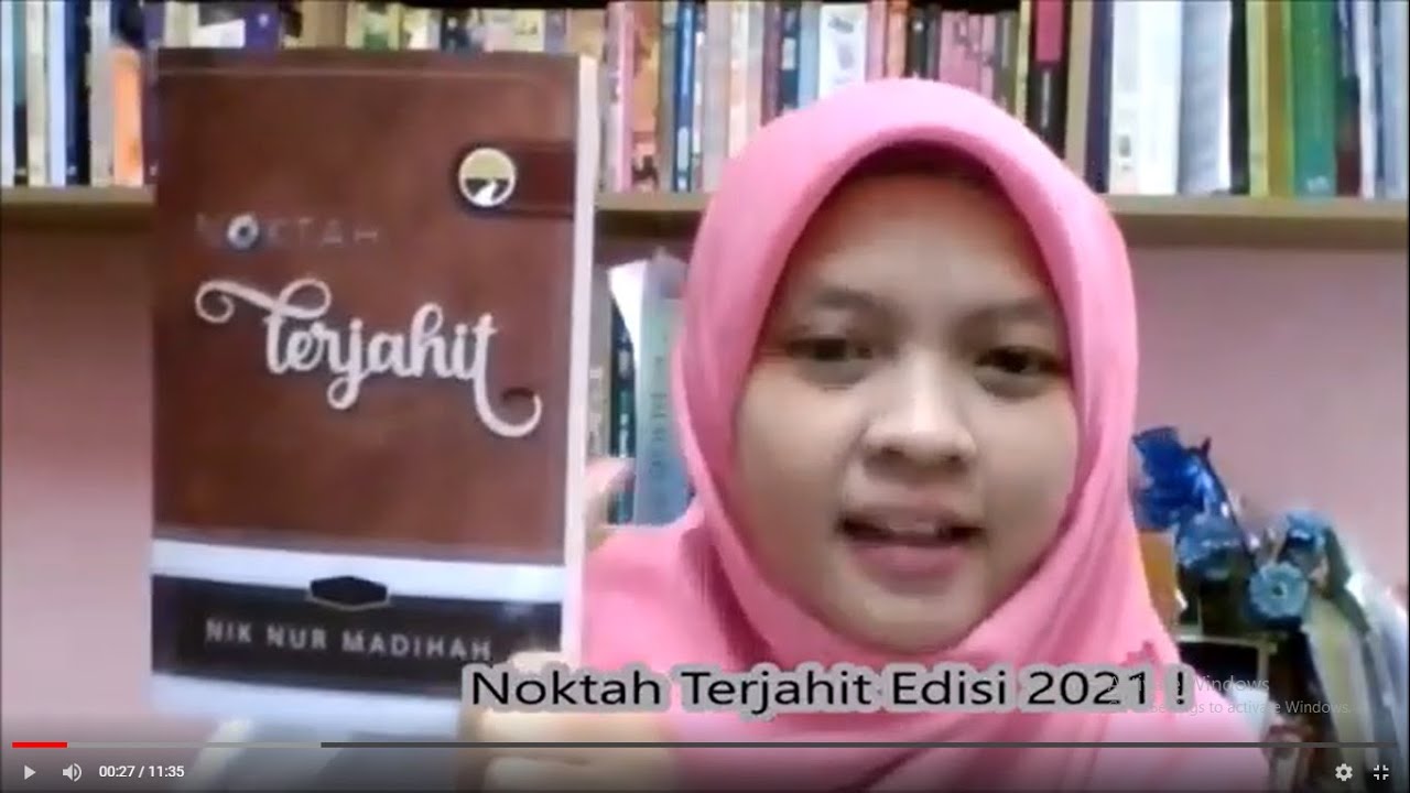 Nik Nur Madihah - Buku Noktah Terjahit versi 2021