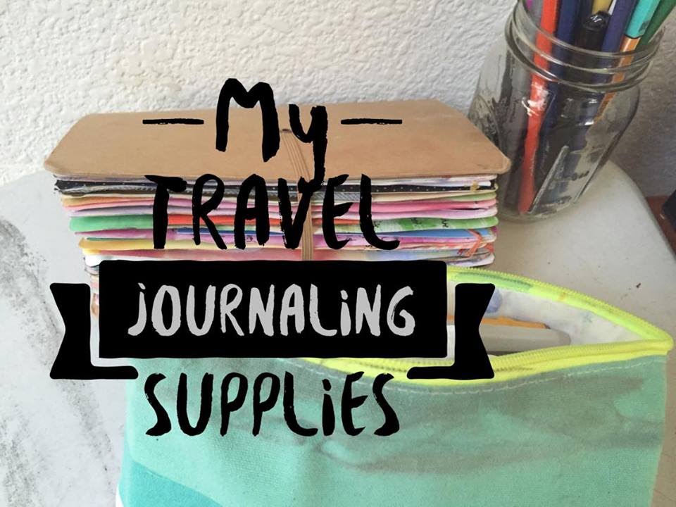 Travel journaling supplies