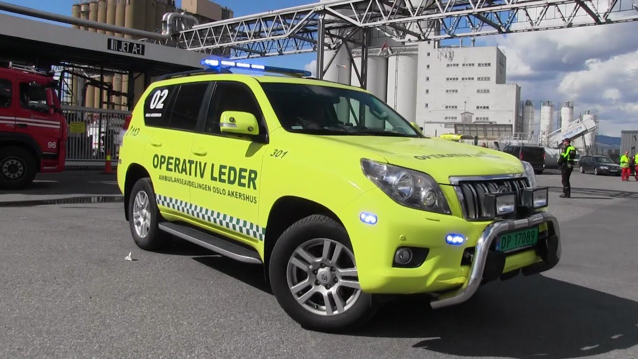 ITW + NEF + KdoW ELRD Rettungsdienst Oslo