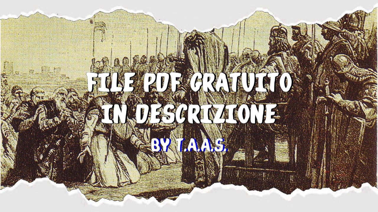 Il concilio di Clermont in 2 minuti [file PDF in descrizione]