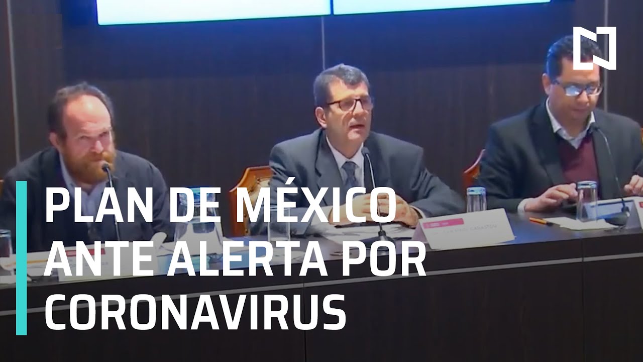 Plan de México ante alerta internacional por Coronavirus