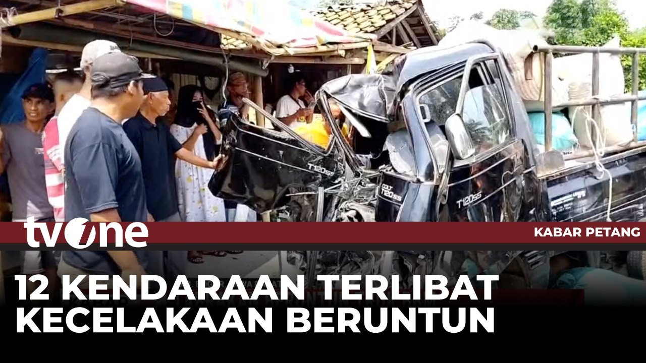 Kecelakaan Beruntun Truk Tangki BBM di Bogor | Kabar Petang tvOne