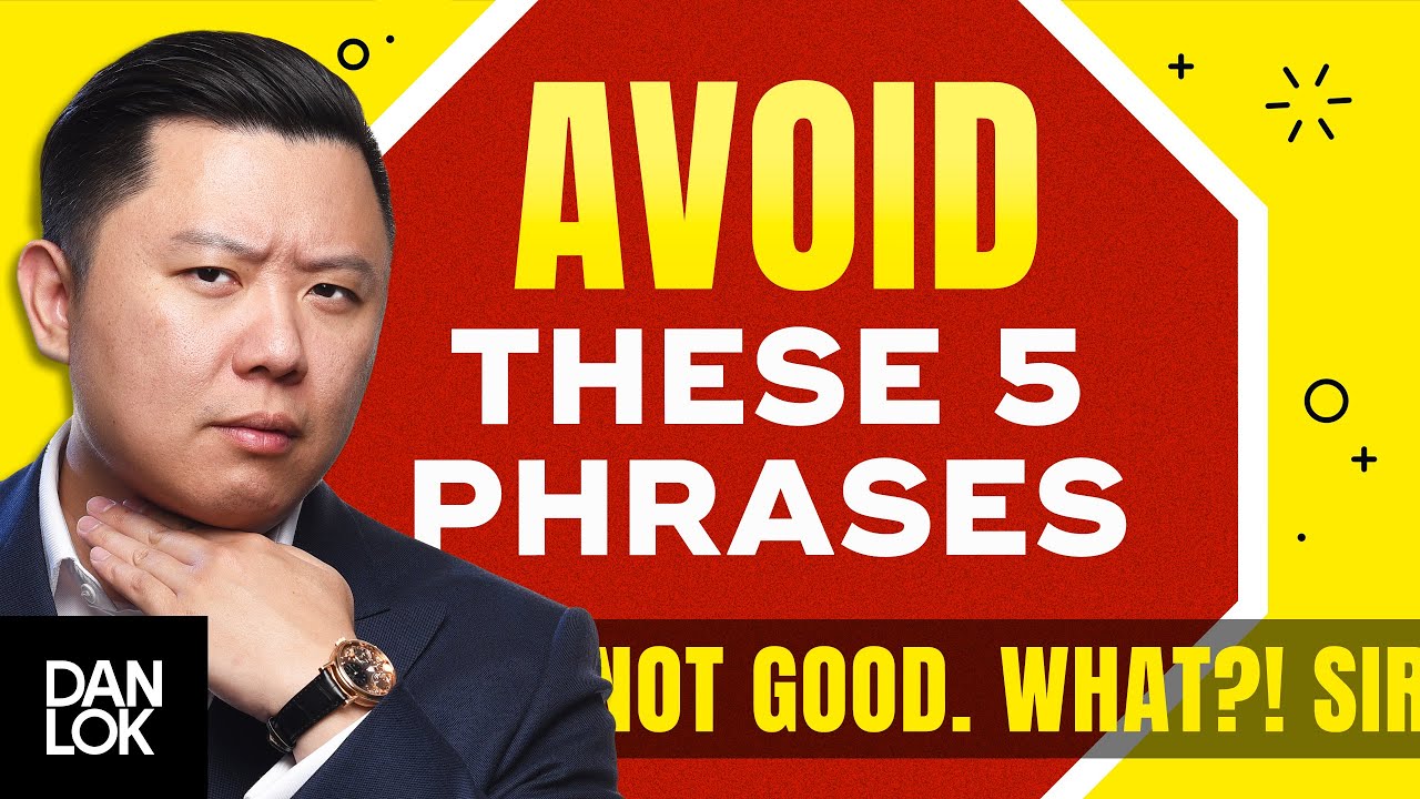 Speak English Fluently - STOP Saying These 5 Phrases