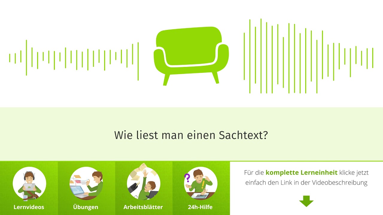 Wie liest man einen Sachtext? einfach erkl&auml;rt | sofatutor