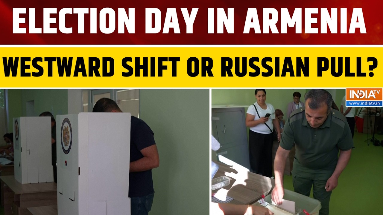 Voting Begins In Armenia Parliamentary Elections Amid Major Geopolitical Westward Shift | World News