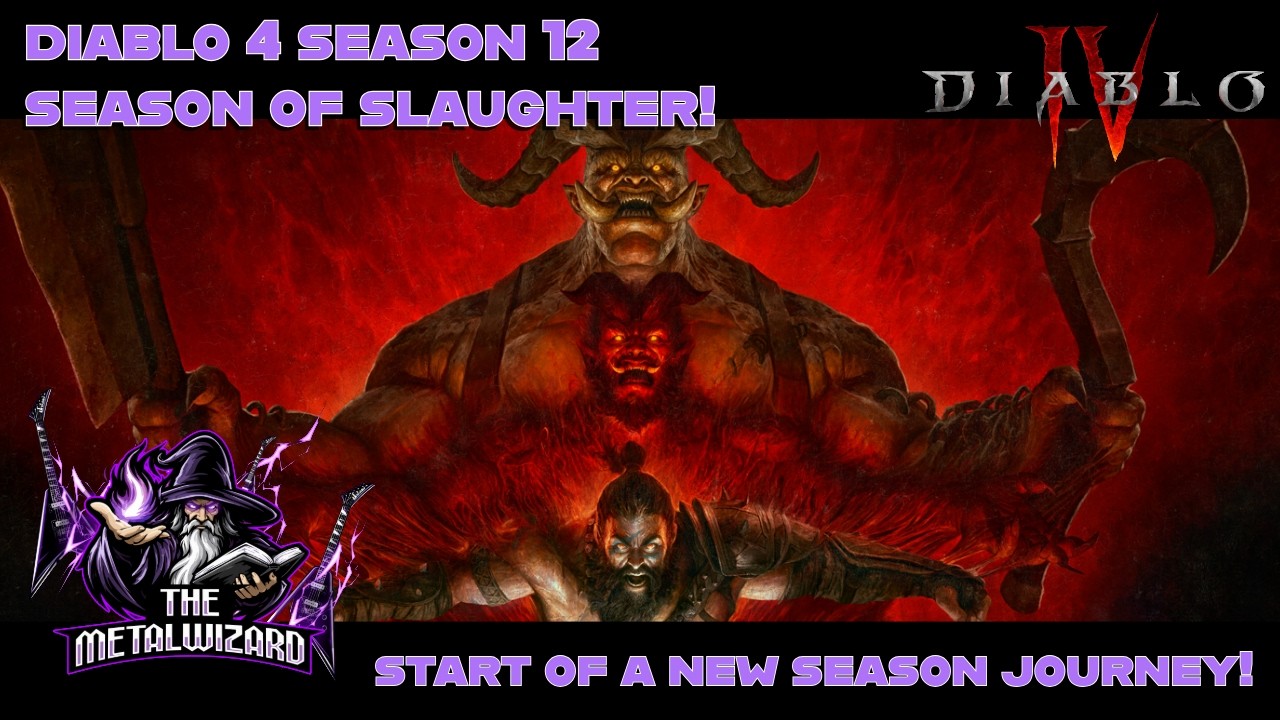 Diablo 4 Season 12: Season of Slaughter! (Leveling a Blessed Shield Paladin!)