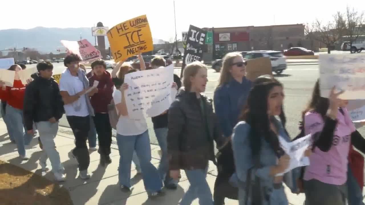 UVU students host sit-in protest against CBP recruitment on campus