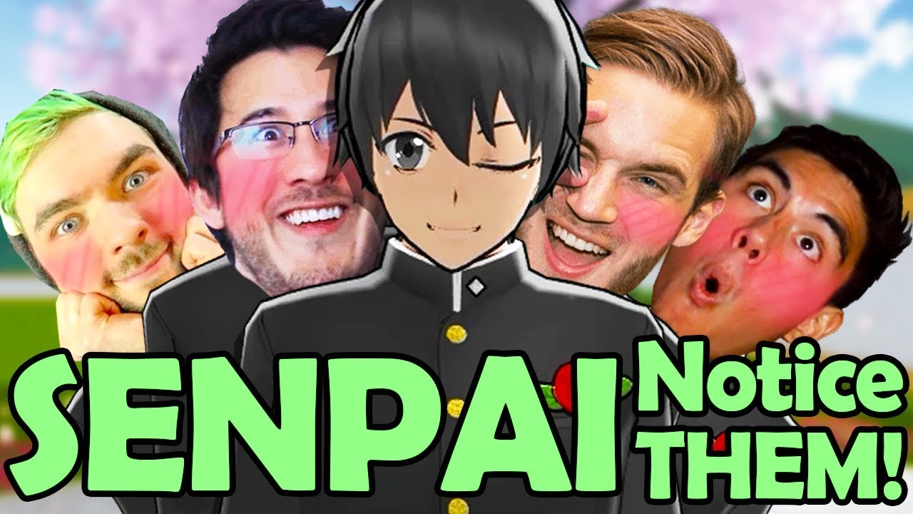 YouTubers REACT to SENPAI for the 1ST TIME! They said WHAT?!😂 -Yandere Simulator's Funniest Moments