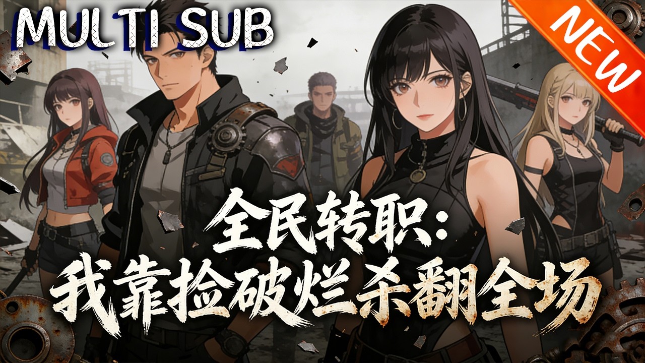 💥【新番上线】《全民转职：我靠捡破烂杀翻全场》林焰被家族抛弃后绑定万能拾荒系统，靠炼废料升级，携伙伴打脸仇人，最终击败魔主，成为蓝星最高指挥官！#战斗 #穿越 #逆袭 #斗破动漫