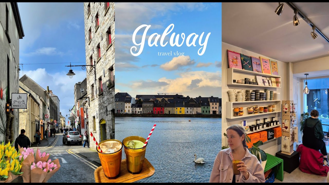 a trip to galway, ireland 🫶🏼🇮🇪✨ pretty cafes, lovely views & strolling around