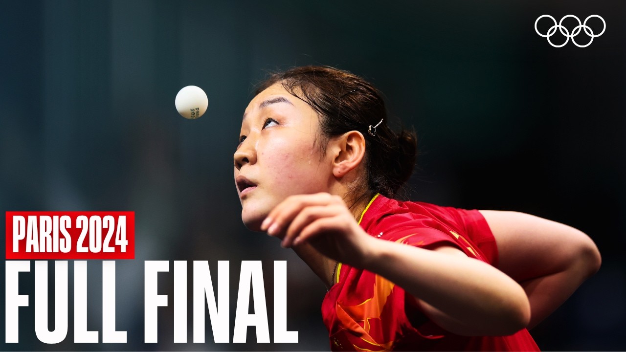 Playing For Their Dreams! 🏓🥇 | FULL Table Tennis Final | Paris 2024