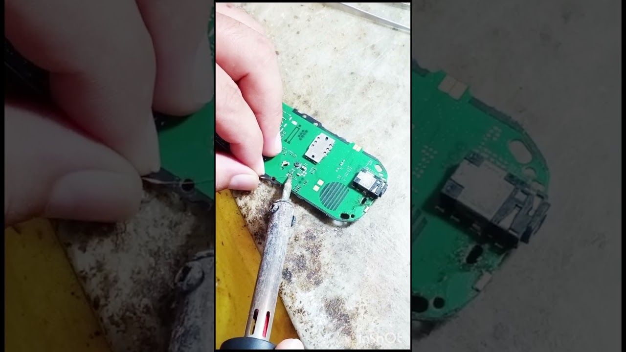 Nokia 1280 lcd light fix