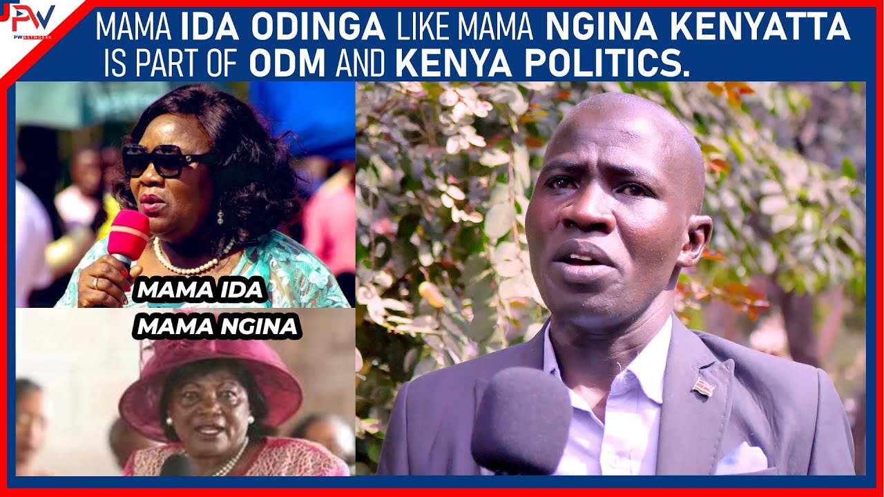 MAMA IDA ODINGA JUST LIKE MAMA NGINA KENYATTA IS PART OF ODM AND KENYA POLITICS