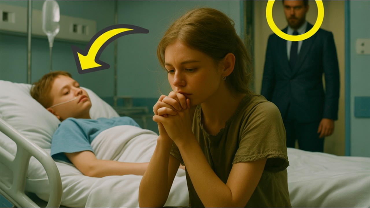 RICH MAN SEES BEGGAR GIRL PRAYING FOR HIS SON IN A COMA… AND HIS LIFE CHANGES AFTER THAT