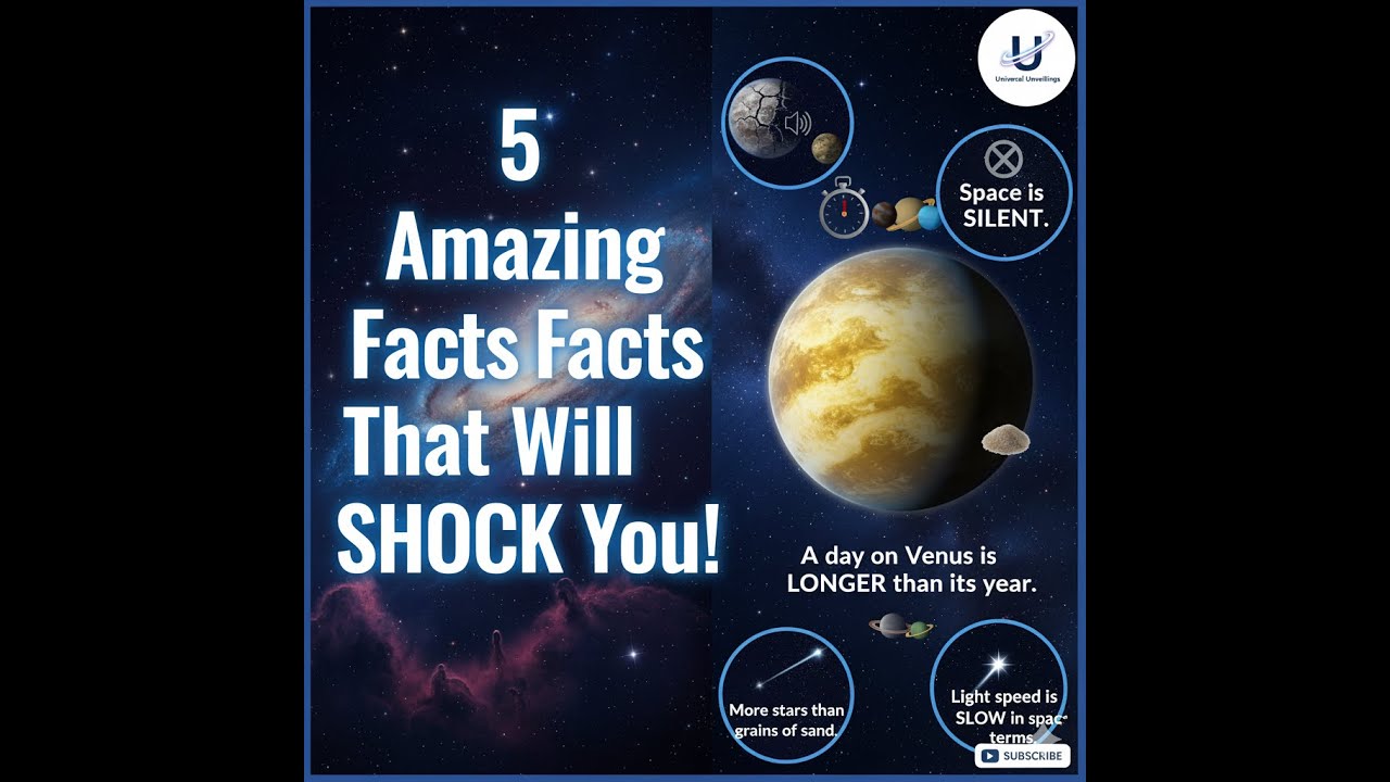 5 Amazing Space Facts That Will Blow Your Mind! | Universal Unveilings