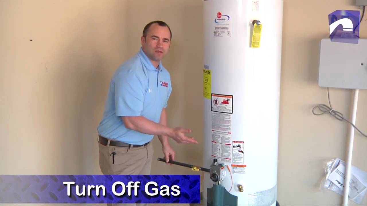How To Turn Off Water Heater & How to Drain Water Heater