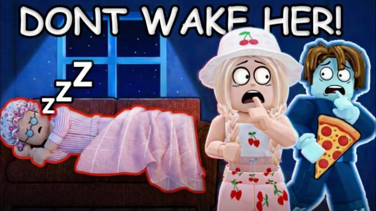 ОНА ПОЙМАЛА ВСЕХ И Я ОСТАЛАСЬ ОДНА.. / Roblox Dont Wake Her!