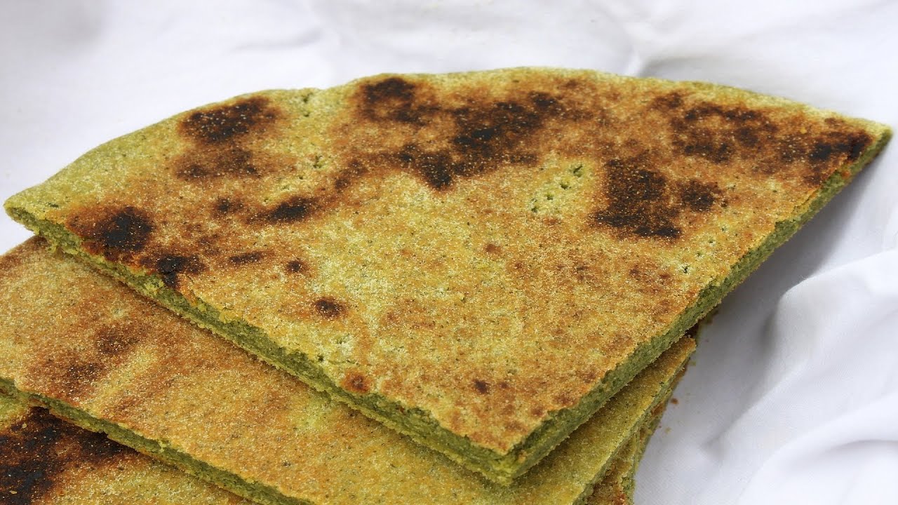 Galette kabyle a la menthe / Kabyle bread with mint